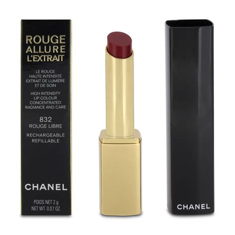 chanel rouge libre 832|ROUGE ALLURE L’EXTRAIT High.